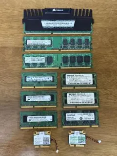 PCとラップトップ用のRAM、ラップトップ用のWi-Fiカード
