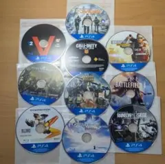 PS4 ゲームディスクのみ 10点セット
