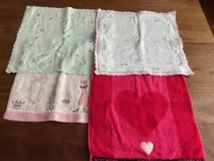 ハンカチ　セリーヌ　ジバンシー　ルルギネス　中古　4枚セット