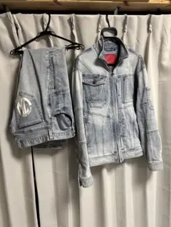 ジャウィン　jawin デニムジャケット セットアップ 上下セット　美品