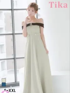 Tika ロングドレス キャバドレス