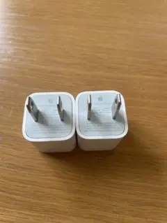 純正　Apple iPhone USB電源アダプター 2個セット