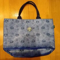 MINTON ブルー花柄トートバッグのサムネイル