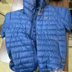 パタゴニア　ダウンセーターフーディー　ブルー　パパ様専用