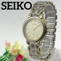 稼働品 SEIKO 腕時計 セイコー ルーセント ゴールド GOLD QZ 人気のサムネイル