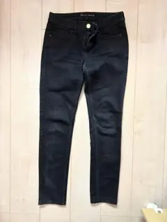 スキニーデニム ブラック 25インチ