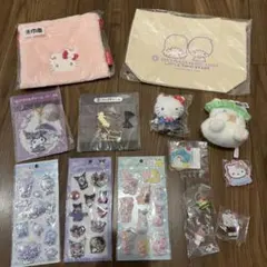 サンリオキャラクターグッズまとめ売り★シール.当たりくじなど