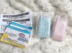 本当に録音再生！なつかしのガラケーマスコット ピンク ライトブルー 2個セット