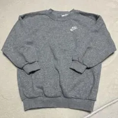 裏起毛Nike グレー トレーナー135