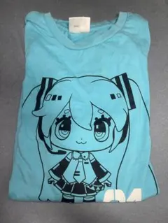 初音ミク Tシャツ 水色