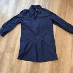 ブルックスブラザーズ　ネイビー　ステンカラーコート