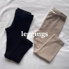 H&M レギンス スパッツ 100 2点セット