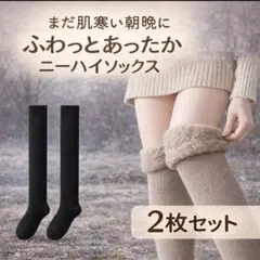 【特別価格】オーバーニー　ソックス 靴下　こたつ　フリーサイズ　レディース　厚手
