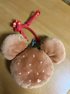 ハンバーガー型キャラクターポーチ