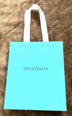 TIFFANY&CO. ティファニー　紙袋　ショップ袋　ライトブルー　Sサイズ