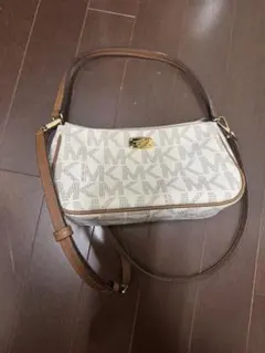MICHAEL KORS ショルダーバッグ ホワイト/ブラウン