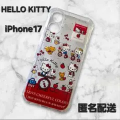 新品【ハローキティ】スマホケース《 iPhone17 》ICカード収納可能のサムネイル