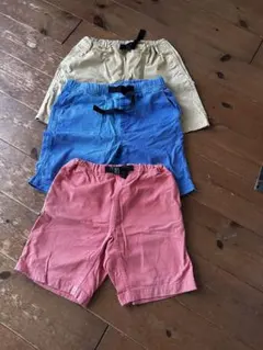 GRAMICCI 半ズボン 3点セット 130、140、150