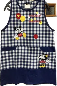 ミッキー＆ミニー　エプロン　保育士