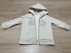 GAP baby ギャップ　ベイビー　ホワイト　パーカー
