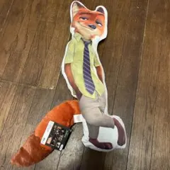 ズートピア ニック・ワイルド ダイカットクッションのサムネイル