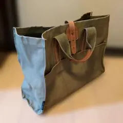 EARTH MADE（アースメイド）キャンバス トートバッグ カーキのサムネイル