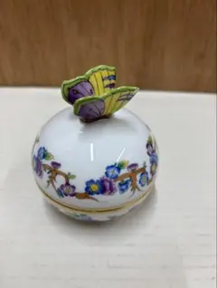 限定値下】マイセン、ボンボニエール 五つ花と昆虫金彩縁 - メルカリ