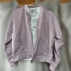 ピンク ブルゾン