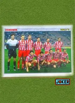 joker クレモネーゼ チームカード カルチャトーリ ジョーカー 集合写真