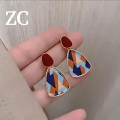 No. 008 ZC 韓国大人気ピアス　両耳 S925 スピード発送