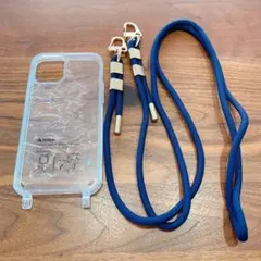 iPhone13 Pro Maxケース クリアケース ストラップ付き スマホ
