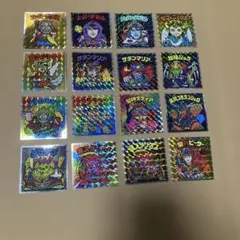 ヘッドだらけのビックリマン　12枚セット　折れ、剥がれ無し　美品