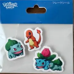 ポケパークカントー　ポケパーク　限定　フレークシール　ポケモン　ヒトカゲ　サマー