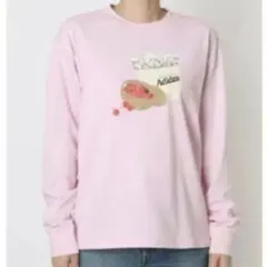 adidas ファーマーズ マーケット グラフィック長袖Tシャツ レディース