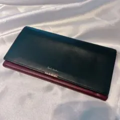 Paul Smith ポールスミス 長財布 レザー マルチストライプ メンズのサムネイル