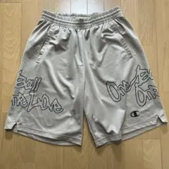 Champion グラフィックパンツ Lサイズ ベージュ