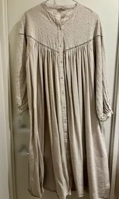 【サマンサモスモス】長袖シャツワンピース