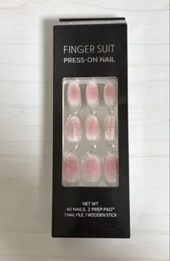 ［新品］FINGER SUIT PRESS-ON NAIL 40枚セット