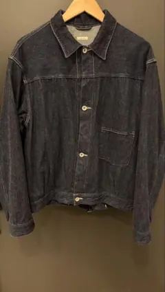 24SS COMOLI デニムジャケット サイズ4 ネイビー コモリ