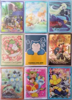 ポケモンカード デッキシールド キャラクタースリーブ 9種類 バラ売り155