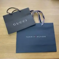 GUCCI TOMMY HILFIGER ショッピングバッグ ショッパー