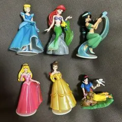 ディズニープリンセス　フィギュア6体セット