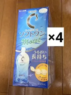 ソフトワン　ソフトレンズ用洗浄液　4個セットのサムネイル