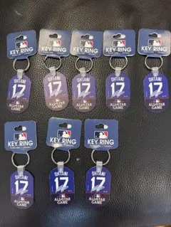 日本未発売　大谷翔平　キーホルダー　キーリング　サイン付き　3個セット 日本未発売 大谷翔平 キーホルダー キーリング サイン付き 3個セット
