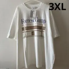 GU Forrest Gump グラフィックT ホワイト 3XL