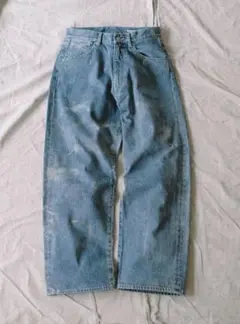 【LIDNM】 SUNBURN FADED DENIM