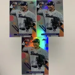 topps 村上宗隆　リフラクター　3枚