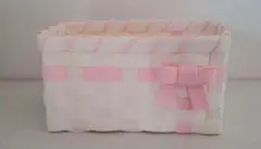 エコクラフト　かご　小物入れ
