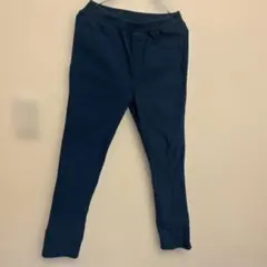 ネイビー スリムフィット 長ズボン