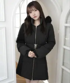 リップサービス シェーディングライン中綿コート 新品未使用